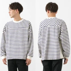 REMI RELIEF T-Shirts^/ 16/2 stripe FOOTBALL LONG T