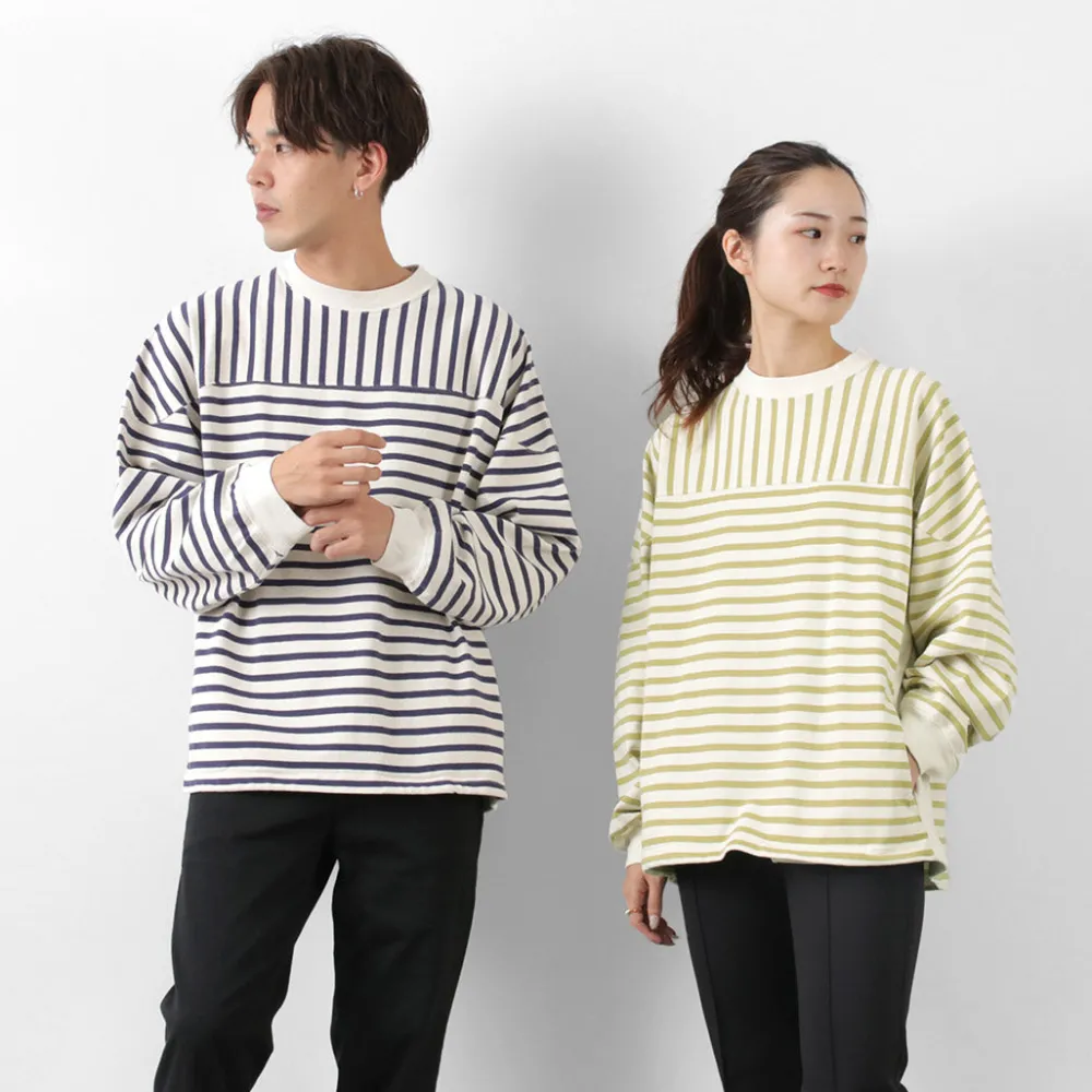 REMI RELIEF T-Shirts^/ 16/2 stripe FOOTBALL LONG T
