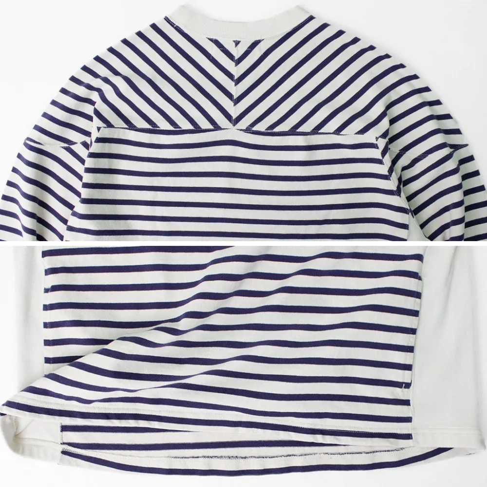 REMI RELIEF T-Shirts^/ 16/2 stripe FOOTBALL LONG T
