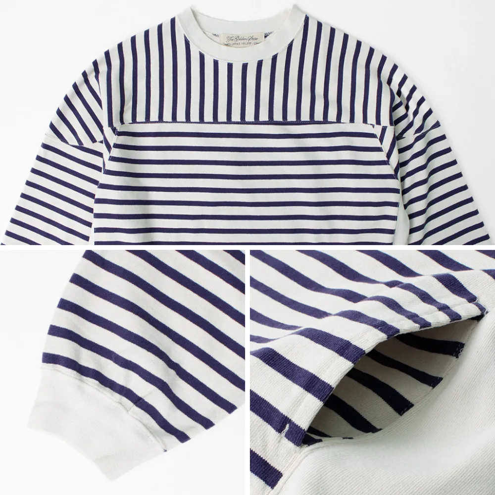 REMI RELIEF T-Shirts^/ 16/2 stripe FOOTBALL LONG T