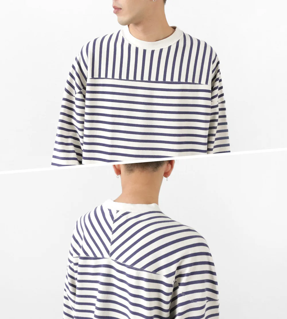 REMI RELIEF T-Shirts^/ 16/2 stripe FOOTBALL LONG T