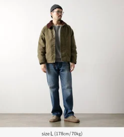 REMI RELIEF Jackets^/ Deck Jacket (Wool Boa) khaki