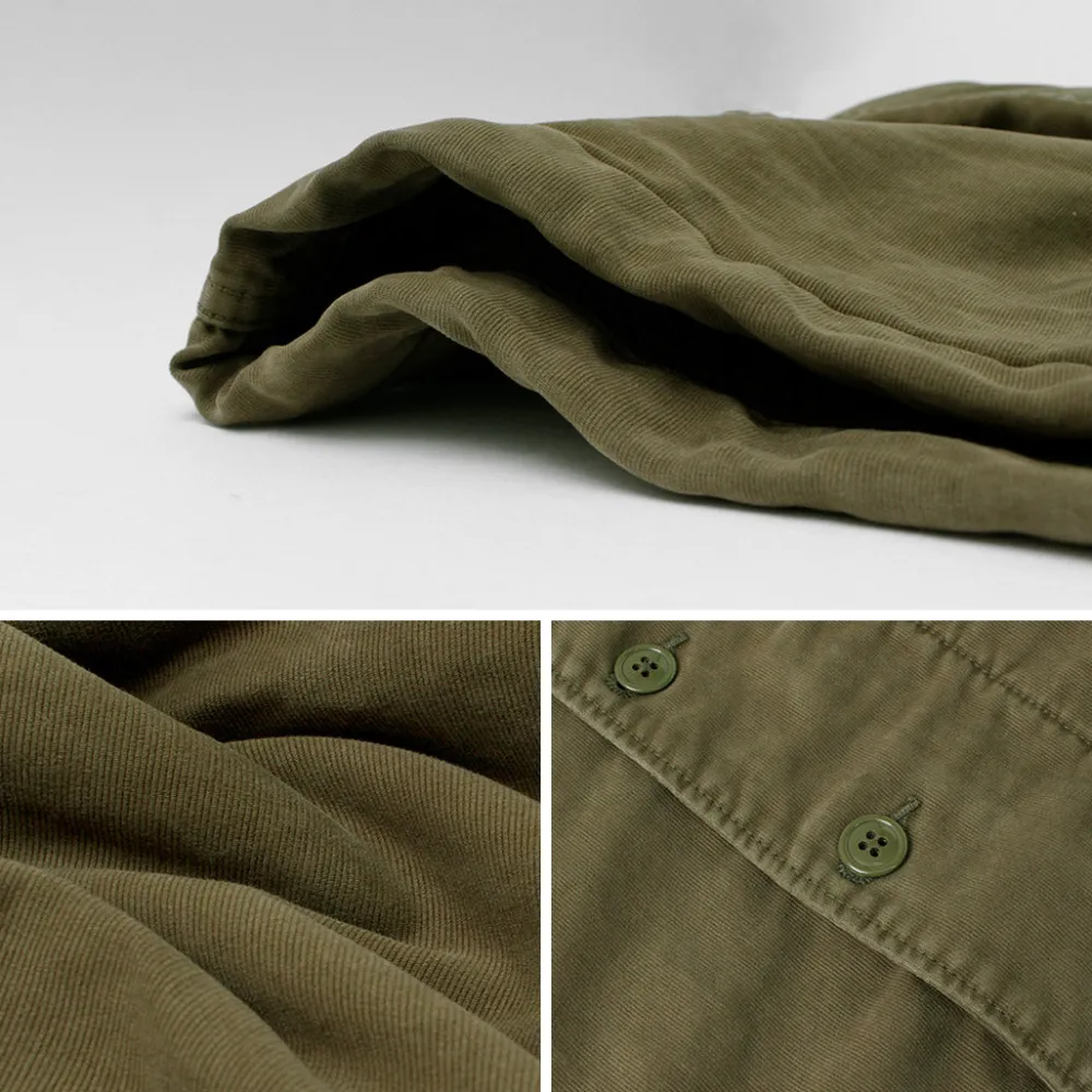 REMI RELIEF Jackets^/ Deck Jacket (Wool Boa) khaki