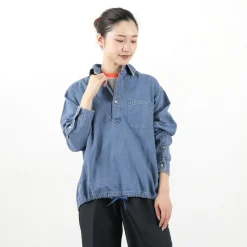 REMI RELIEF Shirts^/ Denim Pullover Shirt