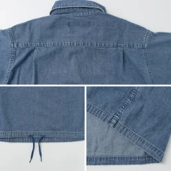 REMI RELIEF Shirts^/ Denim Pullover Shirt