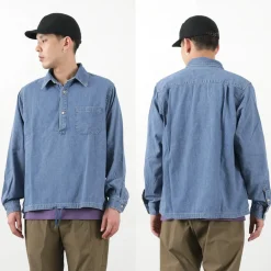REMI RELIEF Shirts^/ Denim Pullover Shirt