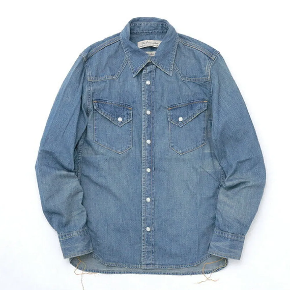 REMI RELIEF Shirts^/ Denim Western Shirt