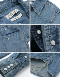 REMI RELIEF Shirts^/ Denim Western Shirt
