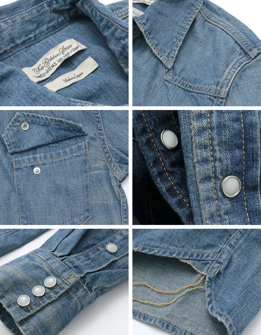 REMI RELIEF Shirts^/ Denim Western Shirt