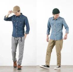 REMI RELIEF Shirts^/ Denim Western Shirt