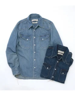 REMI RELIEF Shirts^/ Denim Western Shirt