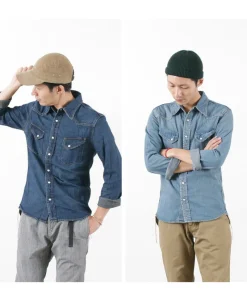 REMI RELIEF Shirts^/ Denim Western Shirt