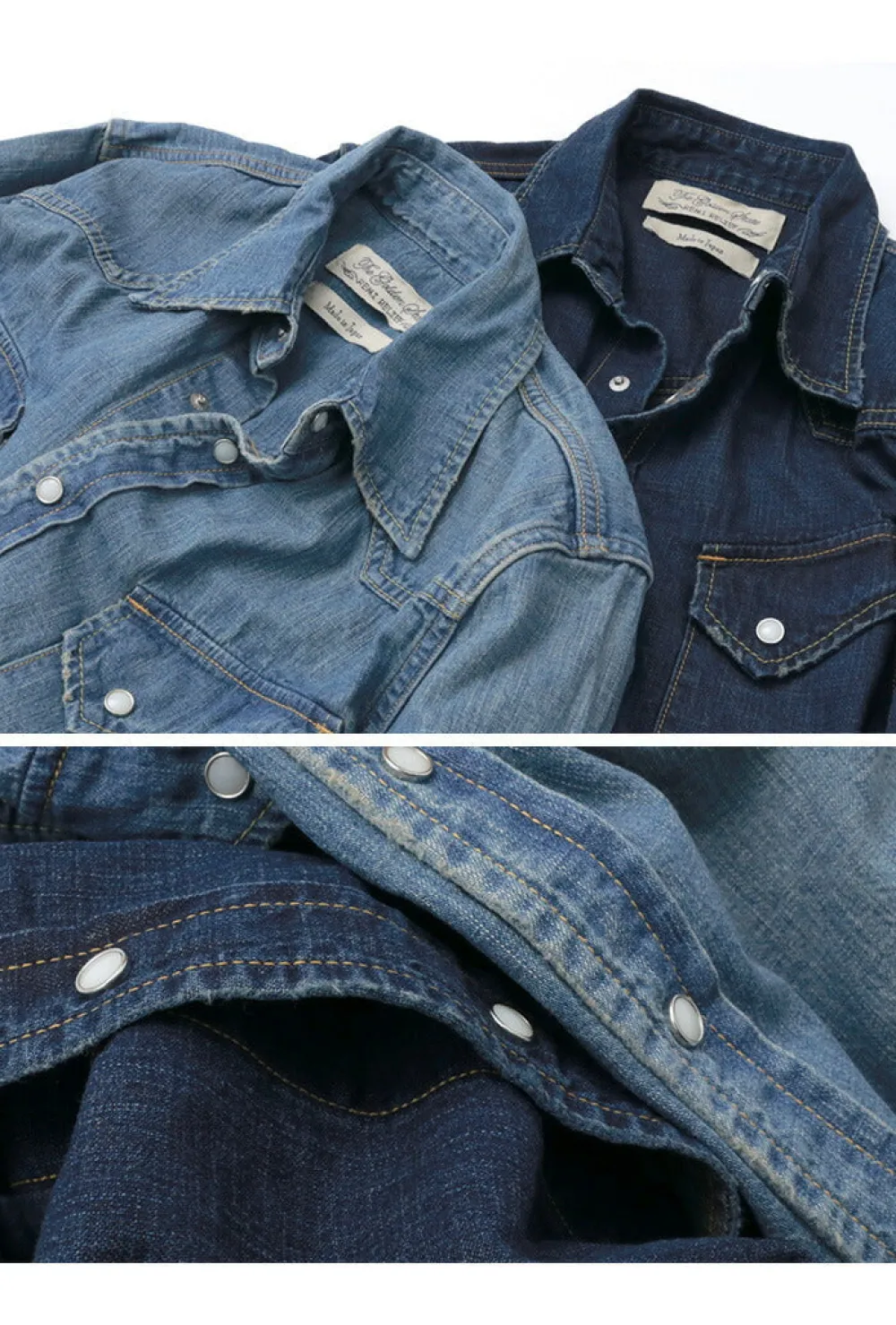 REMI RELIEF Shirts^/ Denim Western Shirt