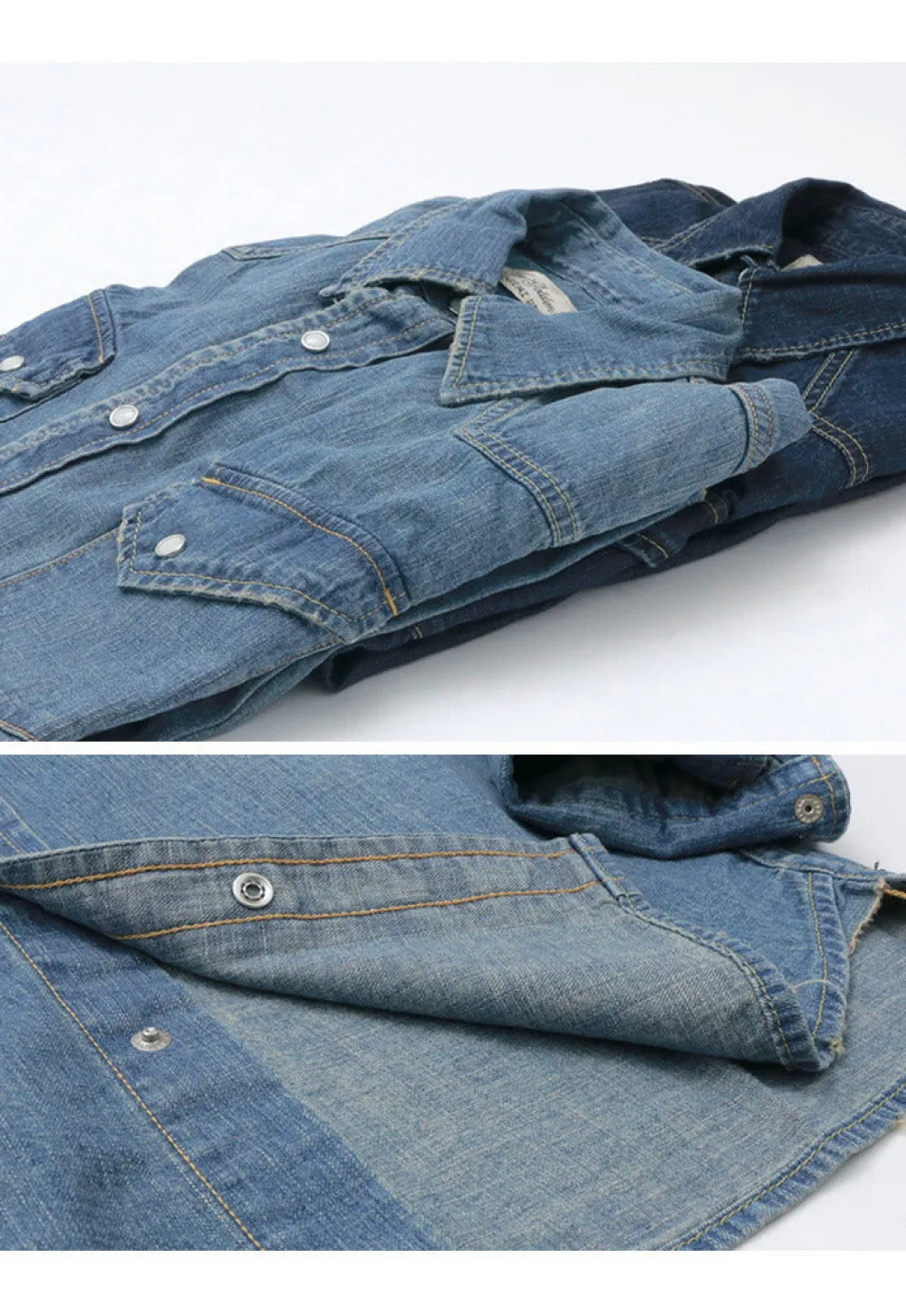REMI RELIEF Shirts^/ Denim Western Shirt