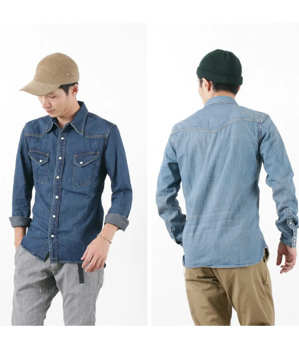 REMI RELIEF Shirts^/ Denim Western Shirt