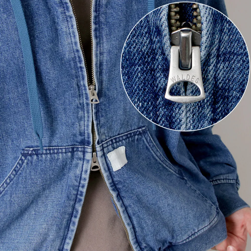 REMI RELIEF Jackets^/ Denim Zip Jacket