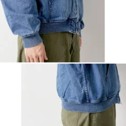 REMI RELIEF Jackets^/ Denim Zip Jacket