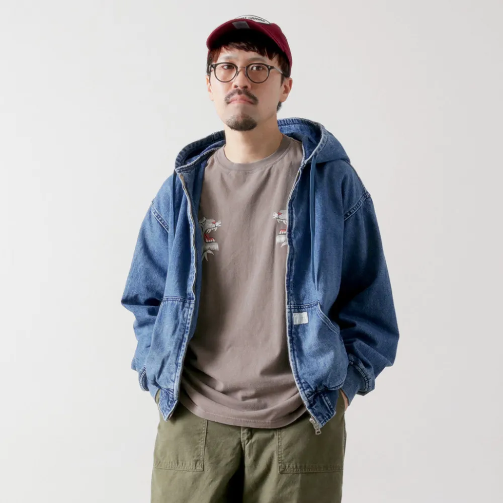 REMI RELIEF Jackets^/ Denim Zip Jacket