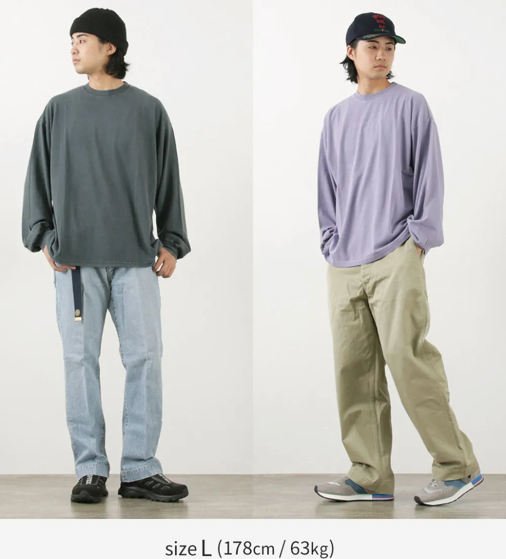 REMI RELIEF T-Shirts^/ HARD Special Processing 20 Jersey Long Sleeve T-Shirt (Solid Color)