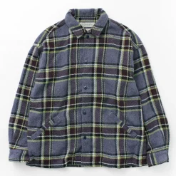 REMI RELIEF Shirts^/ Jazz Check Wide SHIRT CPO Shirt Jacket