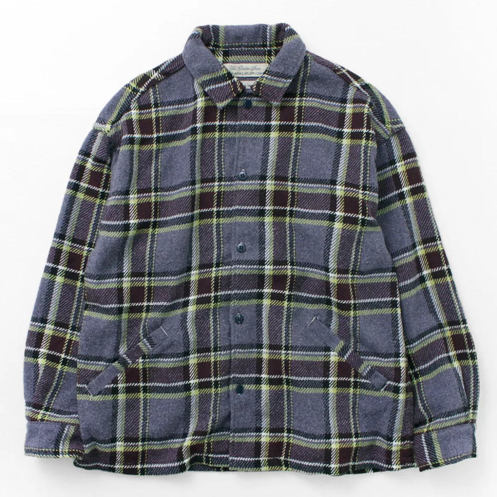 REMI RELIEF Shirts^/ Jazz Check Wide SHIRT CPO Shirt Jacket