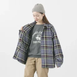REMI RELIEF Shirts^/ Jazz Check Wide SHIRT CPO Shirt Jacket