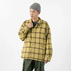 REMI RELIEF Shirts^/ Jazz Check Wide SHIRT CPO Shirt Jacket
