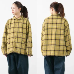 REMI RELIEF Shirts^/ Jazz Check Wide SHIRT CPO Shirt Jacket
