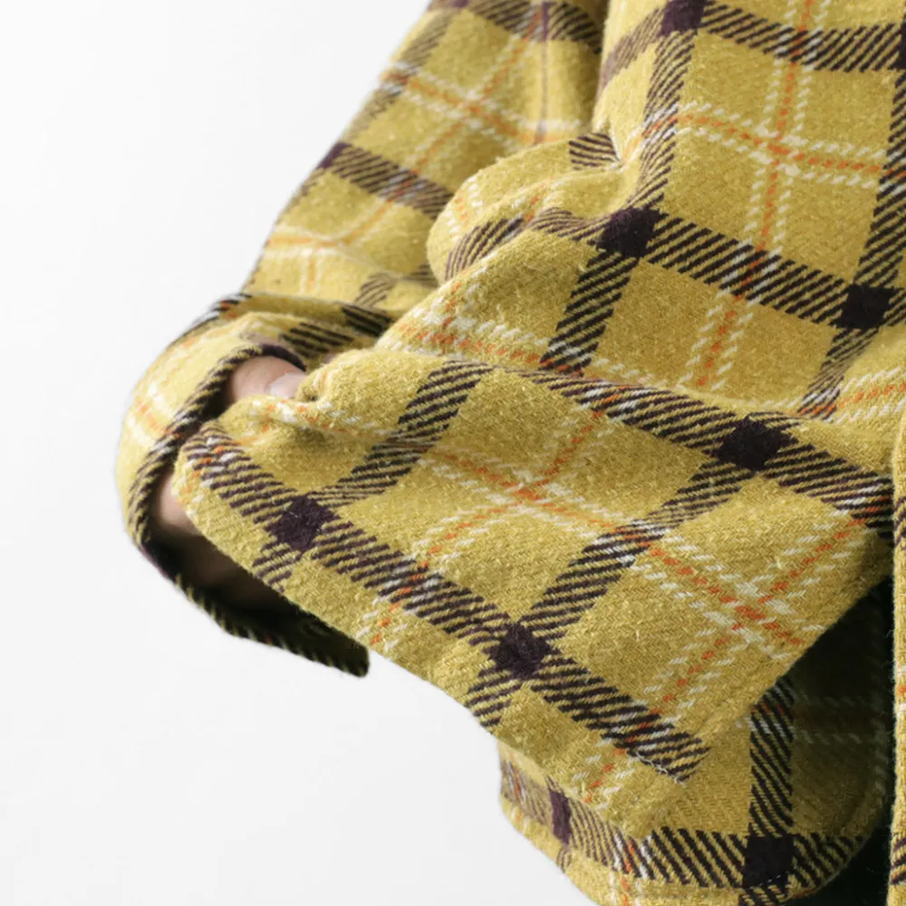 REMI RELIEF Shirts^/ Jazz Check Wide SHIRT CPO Shirt Jacket