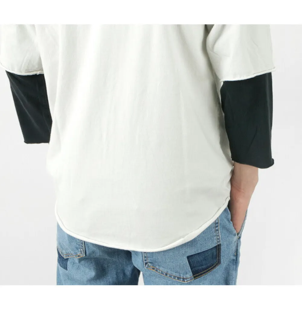 REMI RELIEF T-Shirts^/ Jersey Grunge 7/10 Sleeve T-Shirt