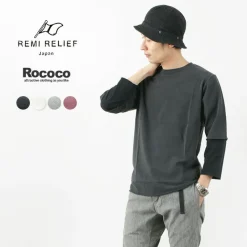 REMI RELIEF T-Shirts^/ Jersey Grunge 7/10 Sleeve T-Shirt