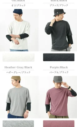 REMI RELIEF T-Shirts^/ Jersey Grunge 7/10 Sleeve T-Shirt