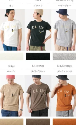 REMI RELIEF T-Shirts^/ LW Print T-Shirt (CALIF)