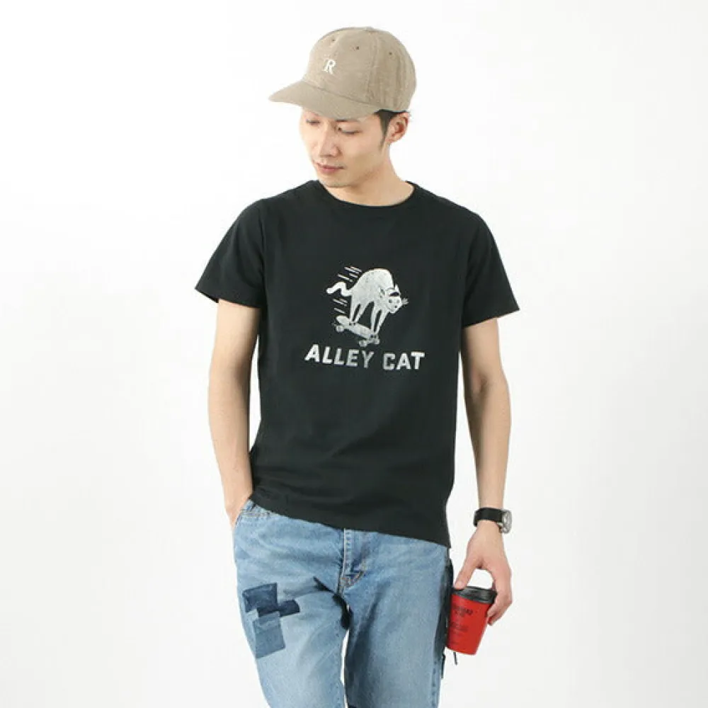 REMI RELIEF T-Shirts^/ LW processed T-shirt (ALLEY CAT)