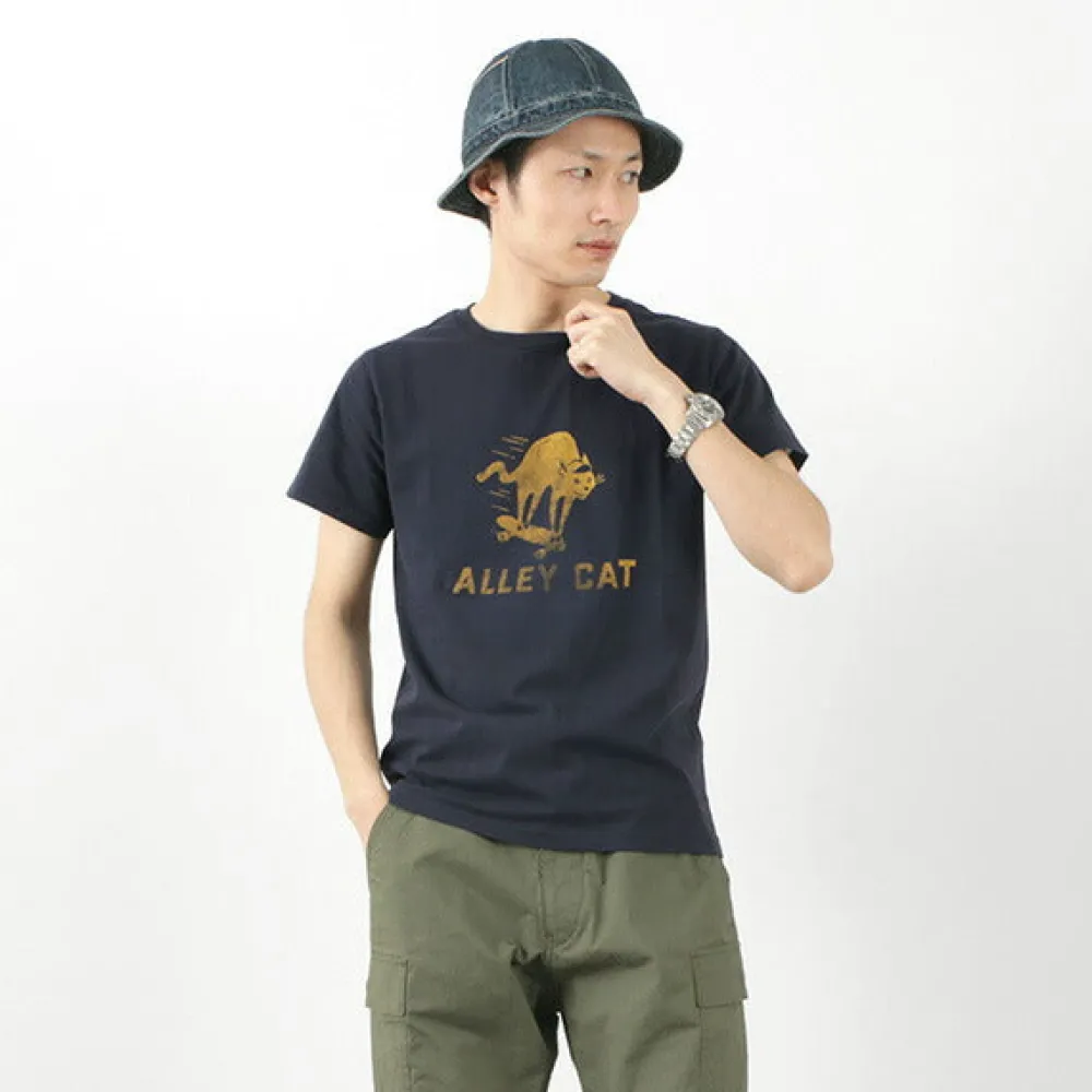 REMI RELIEF T-Shirts^/ LW processed T-shirt (ALLEY CAT)
