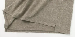 REMI RELIEF T-Shirts^/ Melange jersey short sleeve henley neck pocket T-shirt