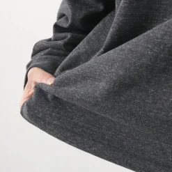 REMI RELIEF T-Shirts^/ Melange Jersey Long Sleeve Henley Neck Pocket T-Shirt