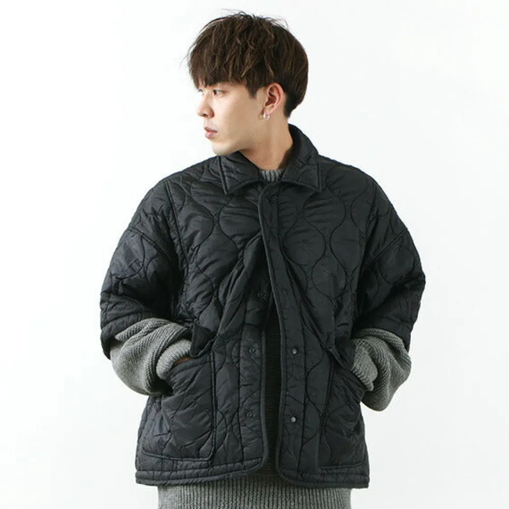 REMI RELIEF Jackets^/ Military Ripstop Short Sleeve Quilted Shirt Jacket