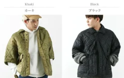 REMI RELIEF Jackets^/ Military Ripstop Short Sleeve Quilted Shirt Jacket