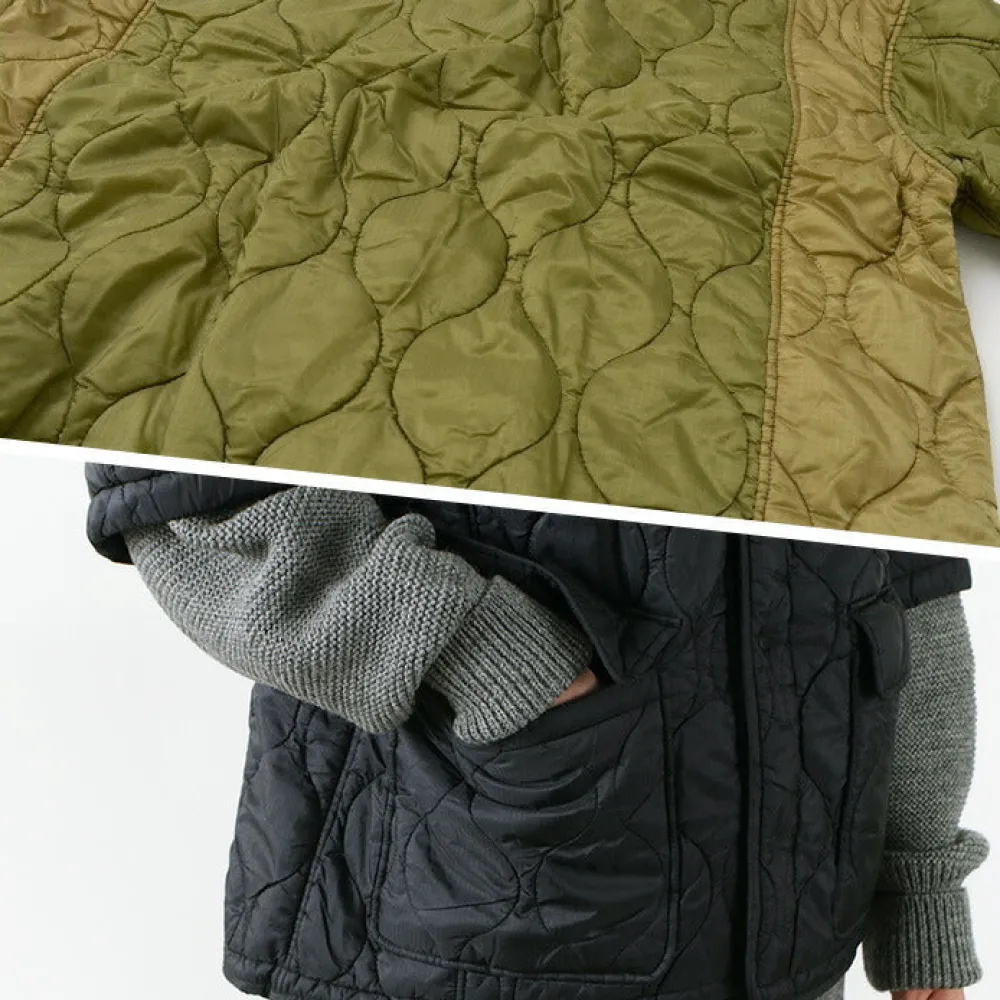 REMI RELIEF Jackets^/ Military Ripstop Short Sleeve Quilted Shirt Jacket