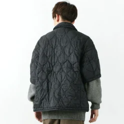REMI RELIEF Jackets^/ Military Ripstop Short Sleeve Quilted Shirt Jacket