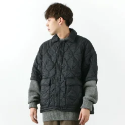 REMI RELIEF Jackets^/ Military Ripstop Short Sleeve Quilted Shirt Jacket