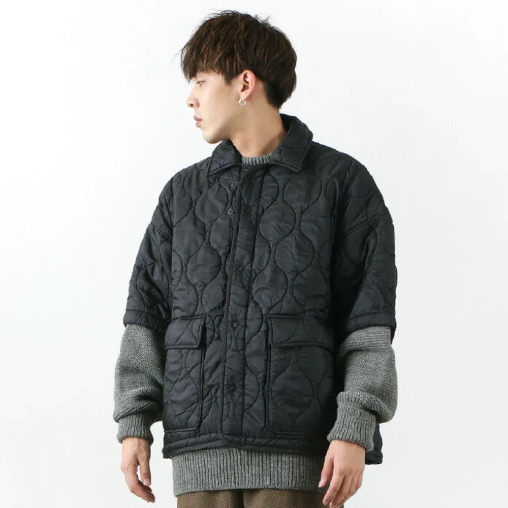 REMI RELIEF Jackets^/ Military Ripstop Short Sleeve Quilted Shirt Jacket