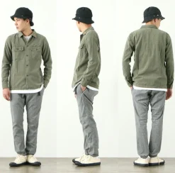 REMI RELIEF Jackets^/ Military Shirt (Flower Studded)
