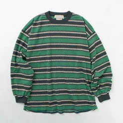 REMI RELIEF T-Shirts^/ Native Striped Long Tee