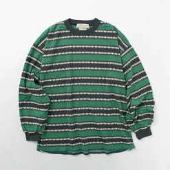 REMI RELIEF T-Shirts^/ Native Striped Long Tee