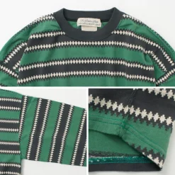 REMI RELIEF T-Shirts^/ Native Striped Long Tee
