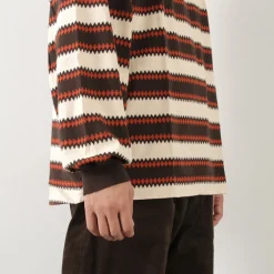 REMI RELIEF T-Shirts^/ Native Striped Long Tee