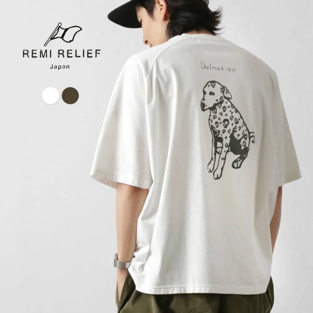 REMI RELIEF T-Shirts^/ Non-stress SP processing 25/- jersey T(dog)