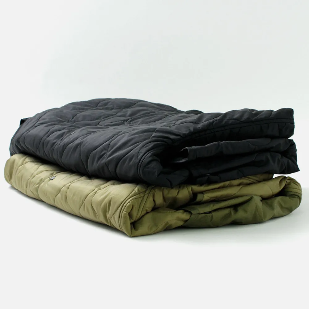 REMI RELIEF Coats^/ Nylon Rip Gourd Quilted Coat Hoodie
